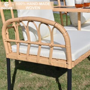 ENSTVER Outdoor Rattan Loveseat