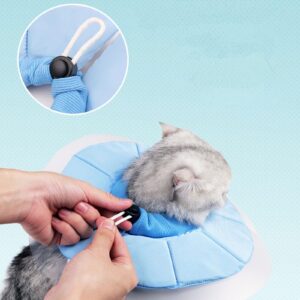 PASNMKvn Lightweight Recovery Cone for Pets Kitten Small Large Dogs Recovery Collar Cone Neck Collar Double Layer