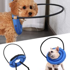 Blind Dog Bumper Halo,Harness Guiding Device for Blind Dog,Pet Anti-Collision Ring for Protective&Build Confidence,Blind Dog Accessories