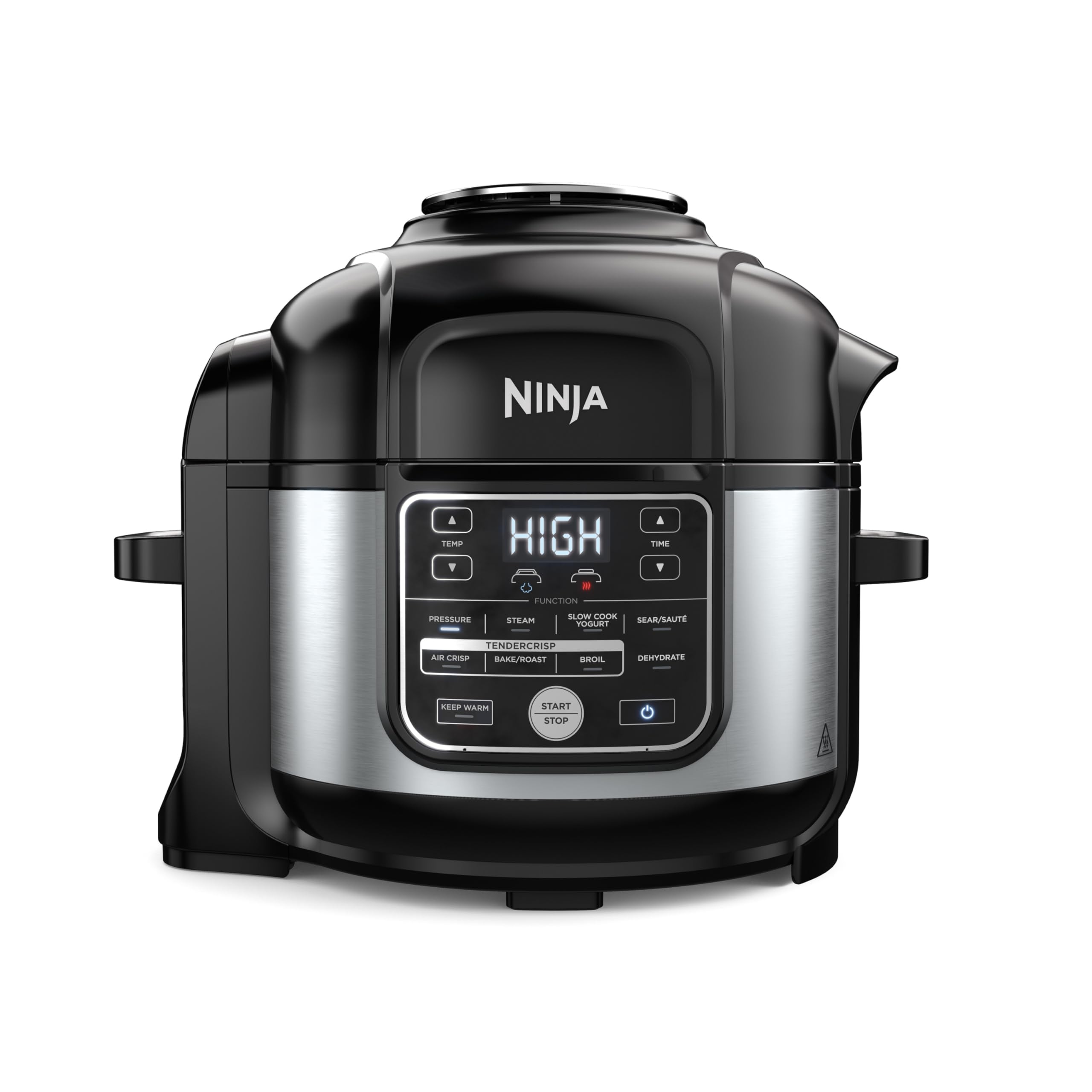 Ninja Foodi 10-in-1 6.5-Qt PRO Pressure Cooker OS300 | Air Fryer, TenderCrisp, Slow Cook, Sous Vide | Nonstick, Ceramic Coated, PTFE/PFOA Free, Dishwasher Safe