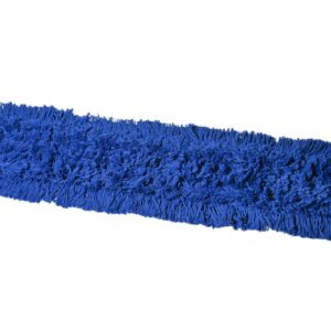 36 Inch Red Dust Mop with Wood Handle and 36 Inch Dust Mop Refill Bundle - 1 Mop Set and 4 Refills