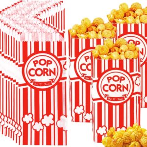 200pcs paper popcorn bags for party, popcorn paper bags 1oz, 1oz popcorn bag, 1oz popcorn bags individual servings, popcorn serving bags small for movie nights