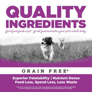 NutriSource Grain Free Puppy Food for Large Breeds, Turkey, Whitefish and Menhaden Fish Meal, 12LB