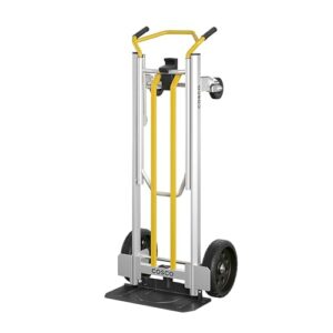 COSCO 12253BBY1E Next Generation 3-in-1 Folding Toe Plate Hand Truck, 800/1000 Pound Weight Capacity, Yellow