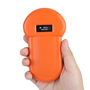 134.2Khz Microchip Scanner - Handheld RFID ID Reader for Animal Identification ISO 11784/85 Compatible