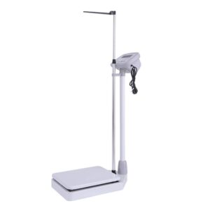 digital health scale with height rod, electronic height and weight physician scale capacity,200kg capacity