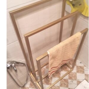 Towel Racks, Towel Rail Towel Holder Stand Freestanditowel Rack Iron Freestanditowel Rack 3 Tier Towel Stand for Bathroom Modern Towel Holder Towel Stand Towel Shelf Standitowel Rack