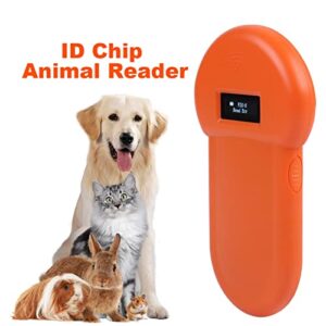 134.2Khz Microchip Scanner - Handheld RFID ID Reader for Animal Identification ISO 11784/85 Compatible