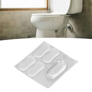 Bidet Toilet Seat Bumper,20Pcs Toilet Lid Bumper,Transparent Silicone Toilet Lid Bidet Replacement Bumper