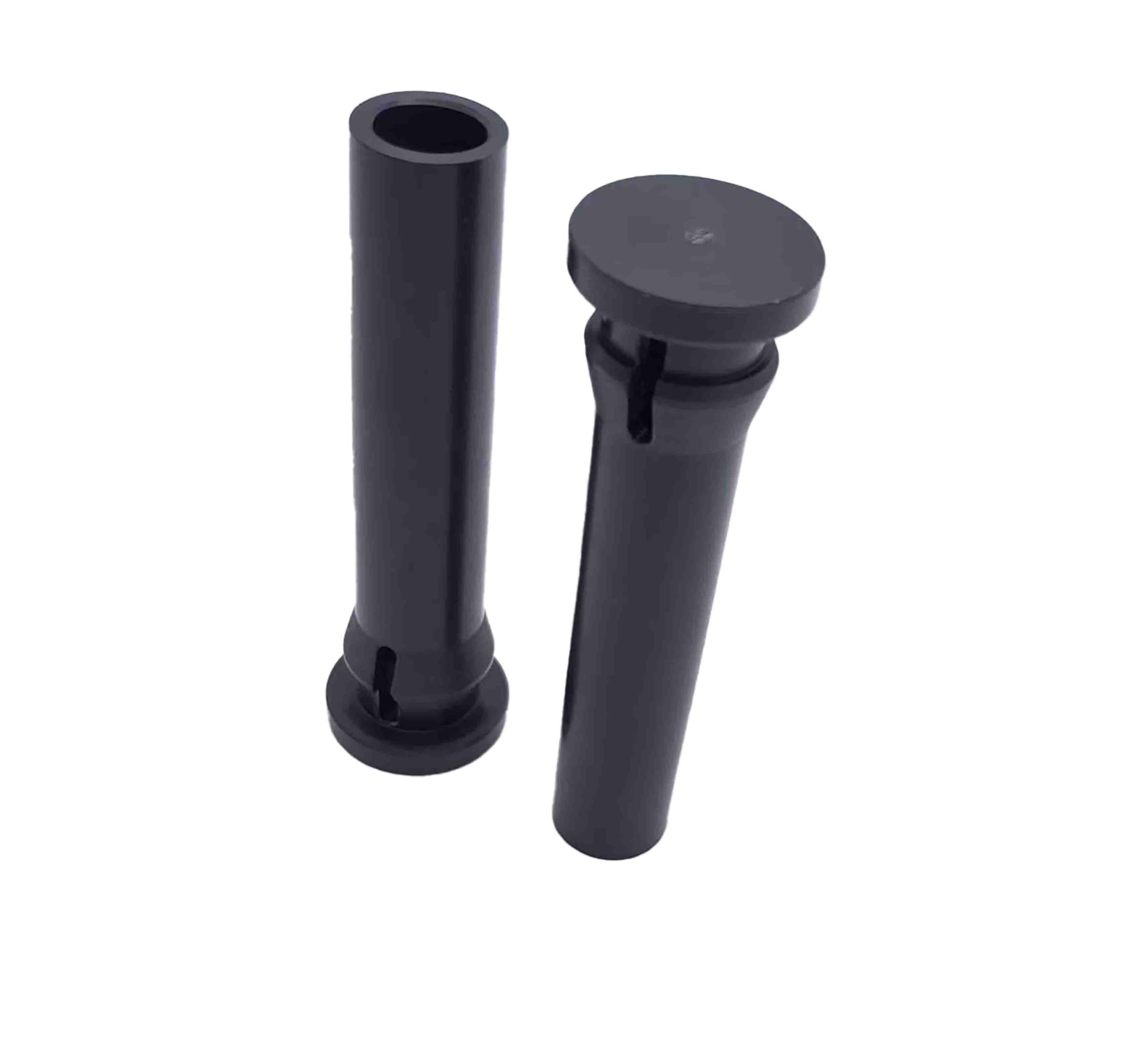 Stronger Wheelie Trash Can Bin Lid Hinge Pins, 2 Pack, for Rehrig Sierra Huskylite 95, Nylon