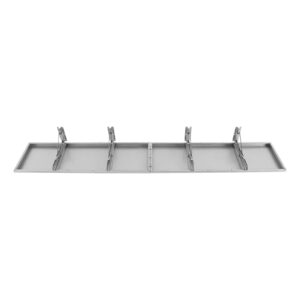 TrueyEssence Folding Concession Shelf 72" L x 12" W, Stainless Steel Food Serving Shelf Wall Mounted Floating Shelving for Concession Window Food Truck Home Restaurant Garage