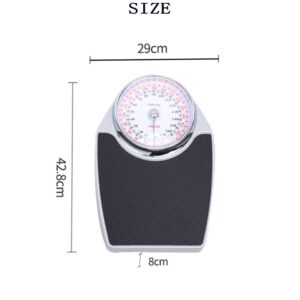 397lb/180kg Capacity Extra Large Mechanical Dial Heavy Duty Professional Accurate Body Weight Scales