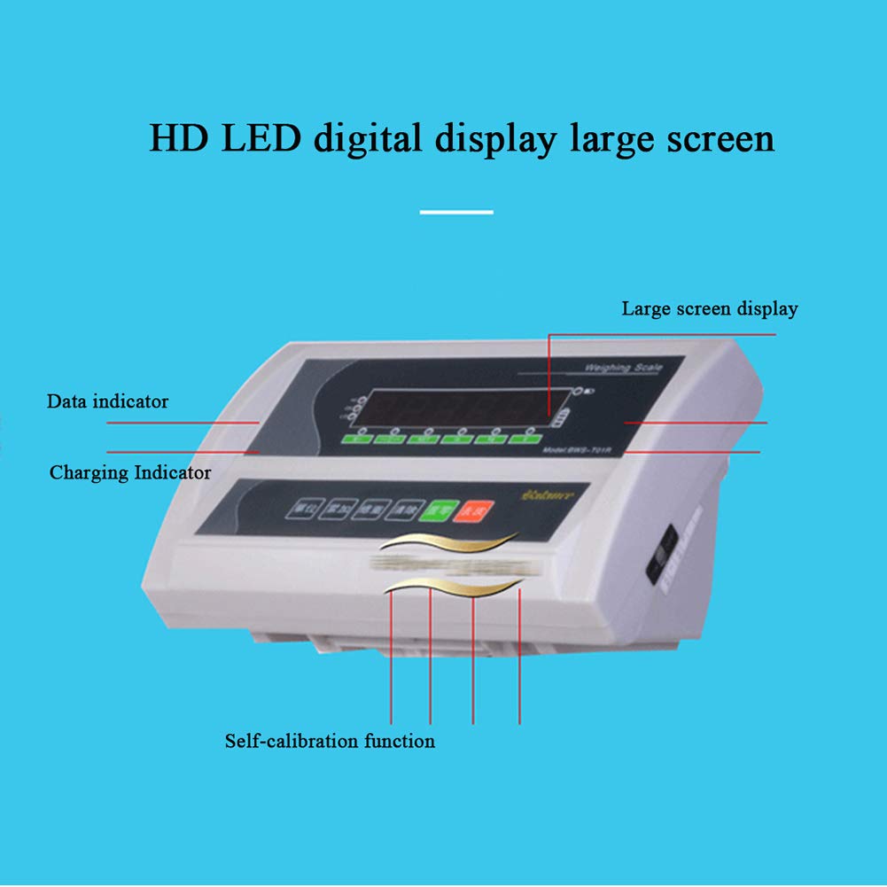 Electronic Scales, Height and Weight Scale, Eye Level Digital Physician Scale, Digital Doctor Medical Scale(110kg with Height)