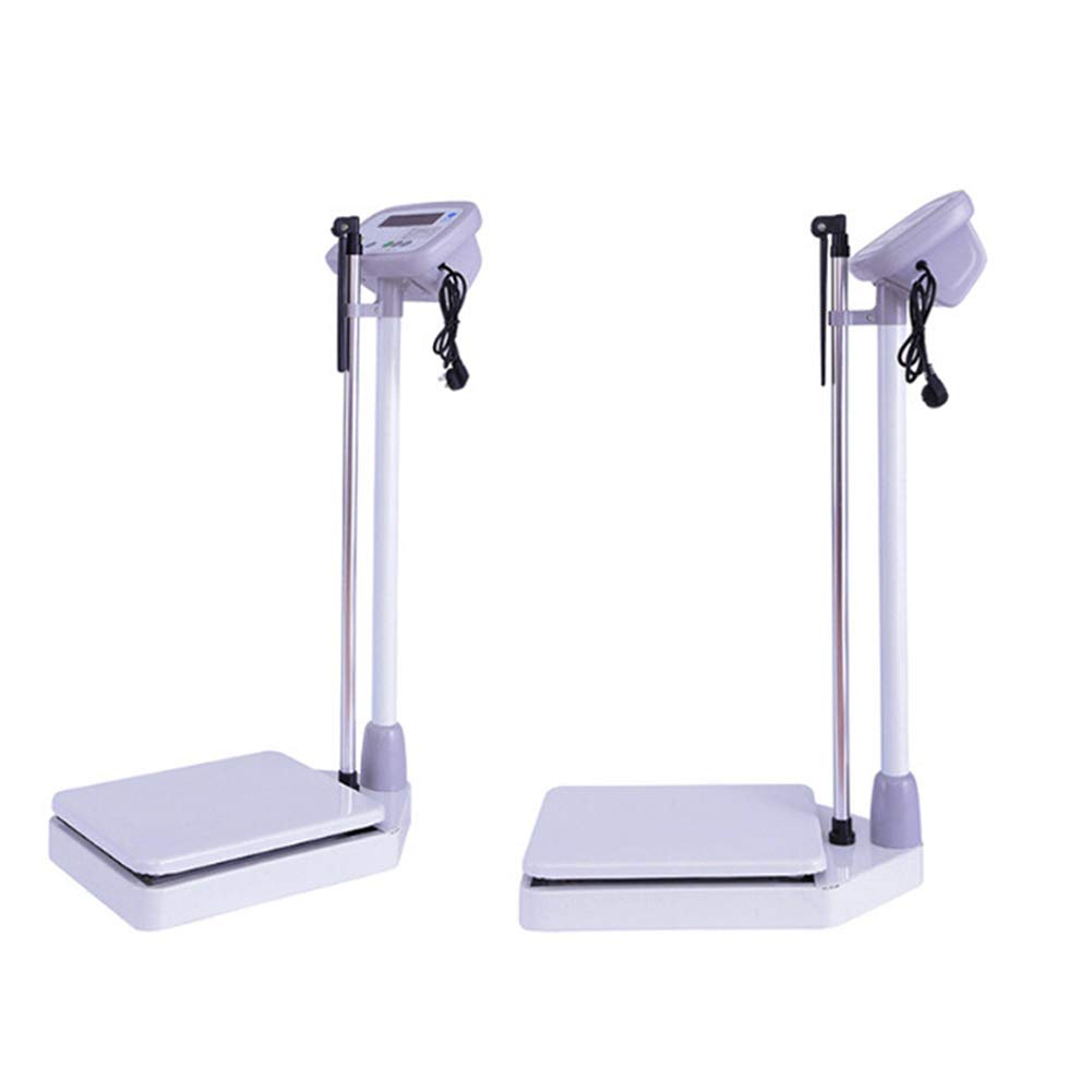 Digital Health Scale with Height Rod, Electronic Height and Weight Physician Scale Capacity,200kg Capacity