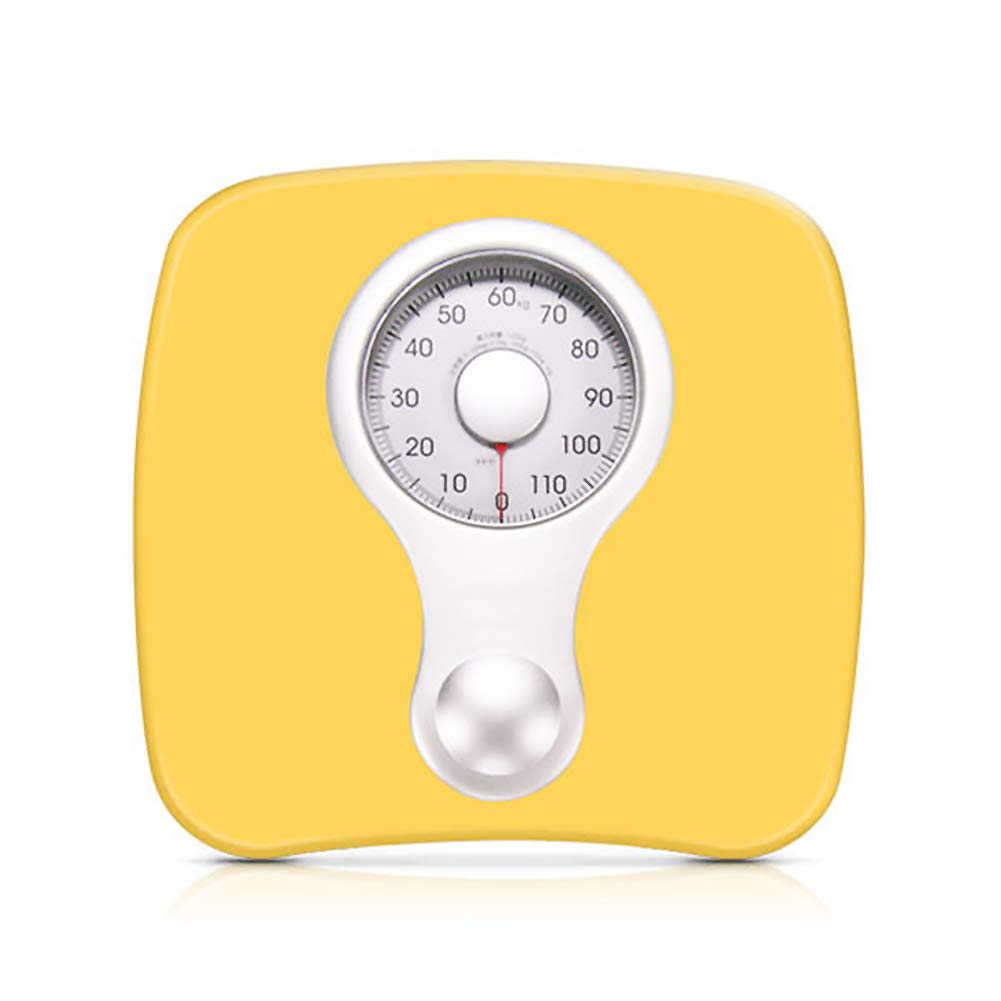 Bathroom Scale 165lb/120kg Capacity Extra Large Mechanical Dial Heavy Duty Professional Accurate Body Weight Scales