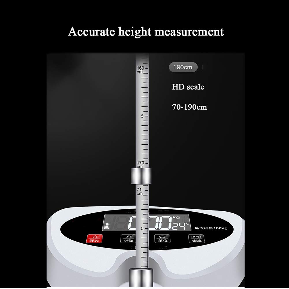 Electronic Scales, Height and Weight Scale, Eye Level Digital Physician Scale,Digital Doctor Medical Scale