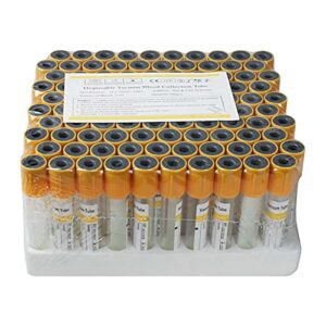 generic veterinary lab use g & c activator tube, 12 x 75mm, 3ml, 100pcs, pet supplies