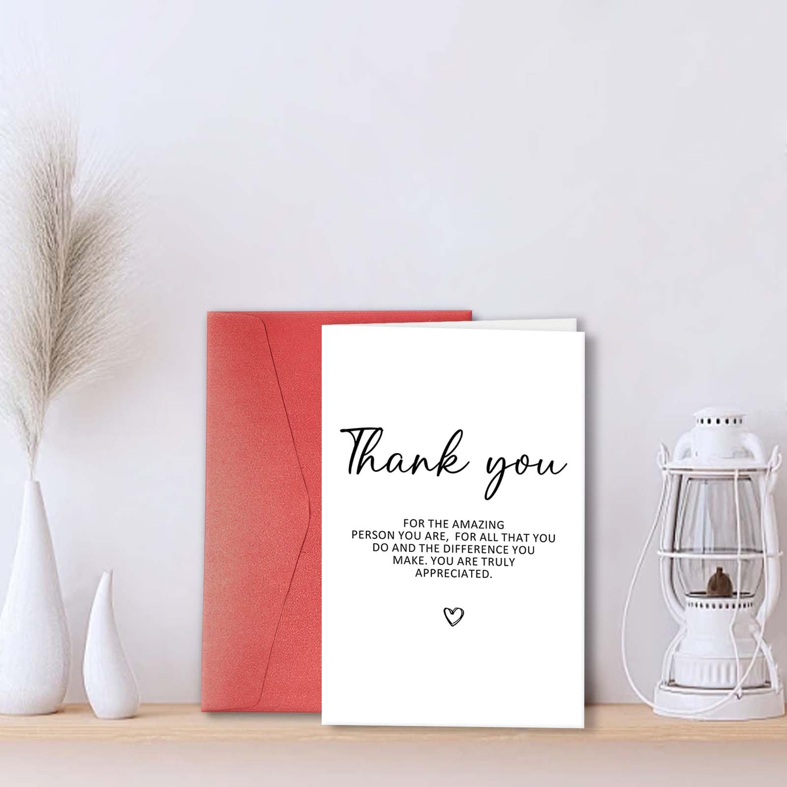 hvdler Sweet Thank You Card for Him Her, Funny Appreciation Card for Boss Teacher, Thank You Card for Friends Family, Thank You for All That You Do