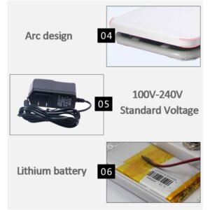 Digital Health Scale with Height Rod, Electronic Height and Weight Physician Scale Capacity,200kg Capacity