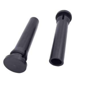 Stronger Wheelie Trash Can Bin Lid Hinge Pins, 2 Pack, for Rehrig Sierra Huskylite 95, Nylon