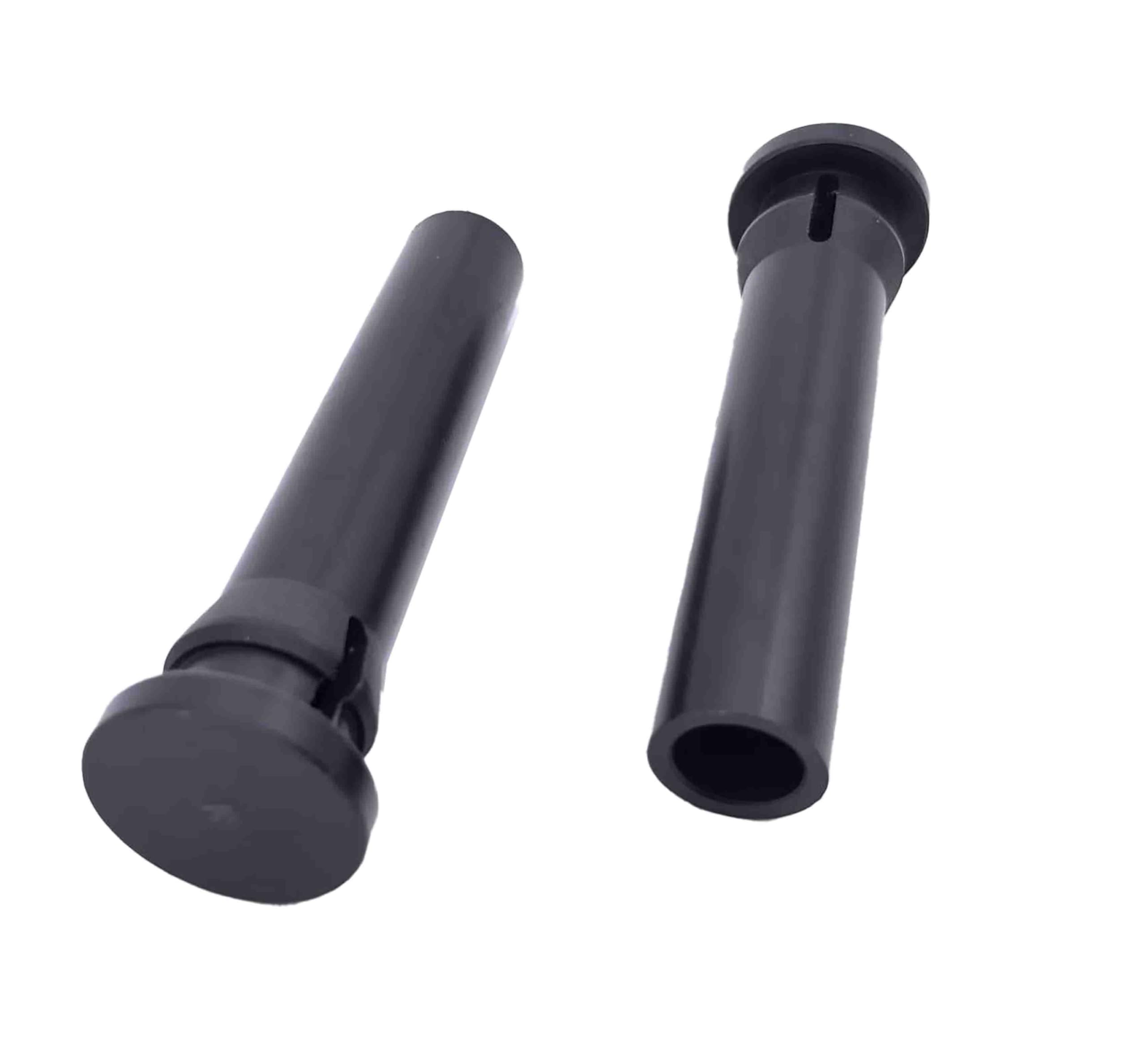 Stronger Wheelie Trash Can Bin Lid Hinge Pins, 2 Pack, for Rehrig Sierra Huskylite 95, Nylon