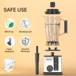 Professional Blender for Kitchen, Countertop Blender for Smoothies/Shakes/Ice Crush, Blender and Food Processor Combo with 3L Pitcher,Vegetable Chopper and Grinding Cup (Standard)