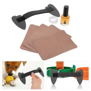 HAPINARY 1 Set Ear Erector Pets Puppies Puppy Ear Standing Tool Dog Ear Correct Dog Ear Support Tape Ear Stand up Tape Pet Dog Supply Ear Standing Support Dog Accessory Black Polyester