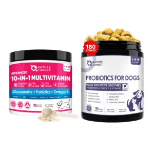 dog vitamins powder, probiotics for dogs 180 bites