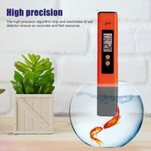 SGJHEQ 4ml PH Meter,PH Tester Digital,PH Meter for Water,High Accuracy Water Quality Tester with 0-14 PH Measurement Range, PH Meter for Household Drinking Water, Swimming Pool