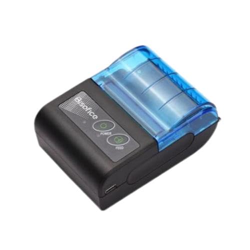 YEEHOU Mini Thermal Printer 2" Wireless Bluetooth USB Receipt Bill Ticket Printer B5Q5