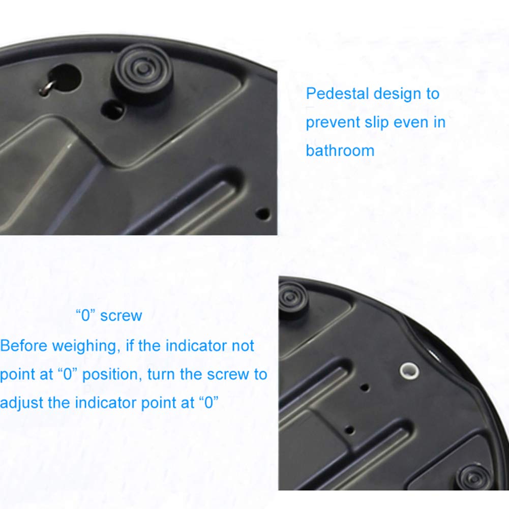 Weight Scales for People 350lb/160kg Capacity Extra Large Mechanical Dial Heavy Duty Professional Accurate