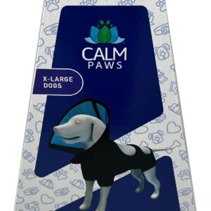 Calm Paws Recovery Vest Plus w Detachable Collar (XLarge)