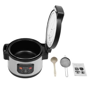 Pearl Maker Machine Commercial Pearl Cooker Commercial Pearl Maker,Bubble Tea Cooker with Timer for Bubble Tea Milk,12L/ 3.17 Gal