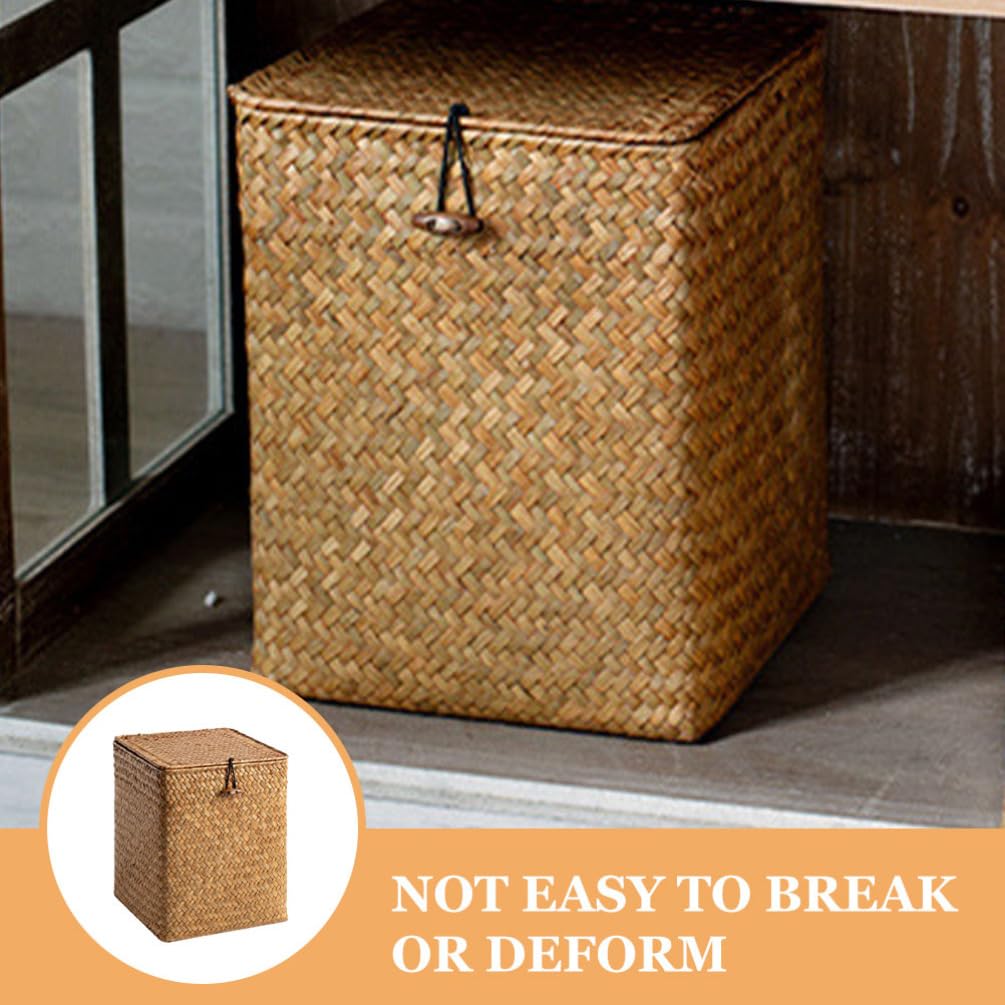 ULTECHNOVO Storage Cube, Wicker Storage Baskets for Shelves, Storage Baskets, Wicker Storage Basket for Bedroom, Living Room (12.38X10.22in)