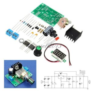 Xuanthang Tool Part for DIY Kits Digital LM317 Display Adjustable Regulated Power Supply Board Module