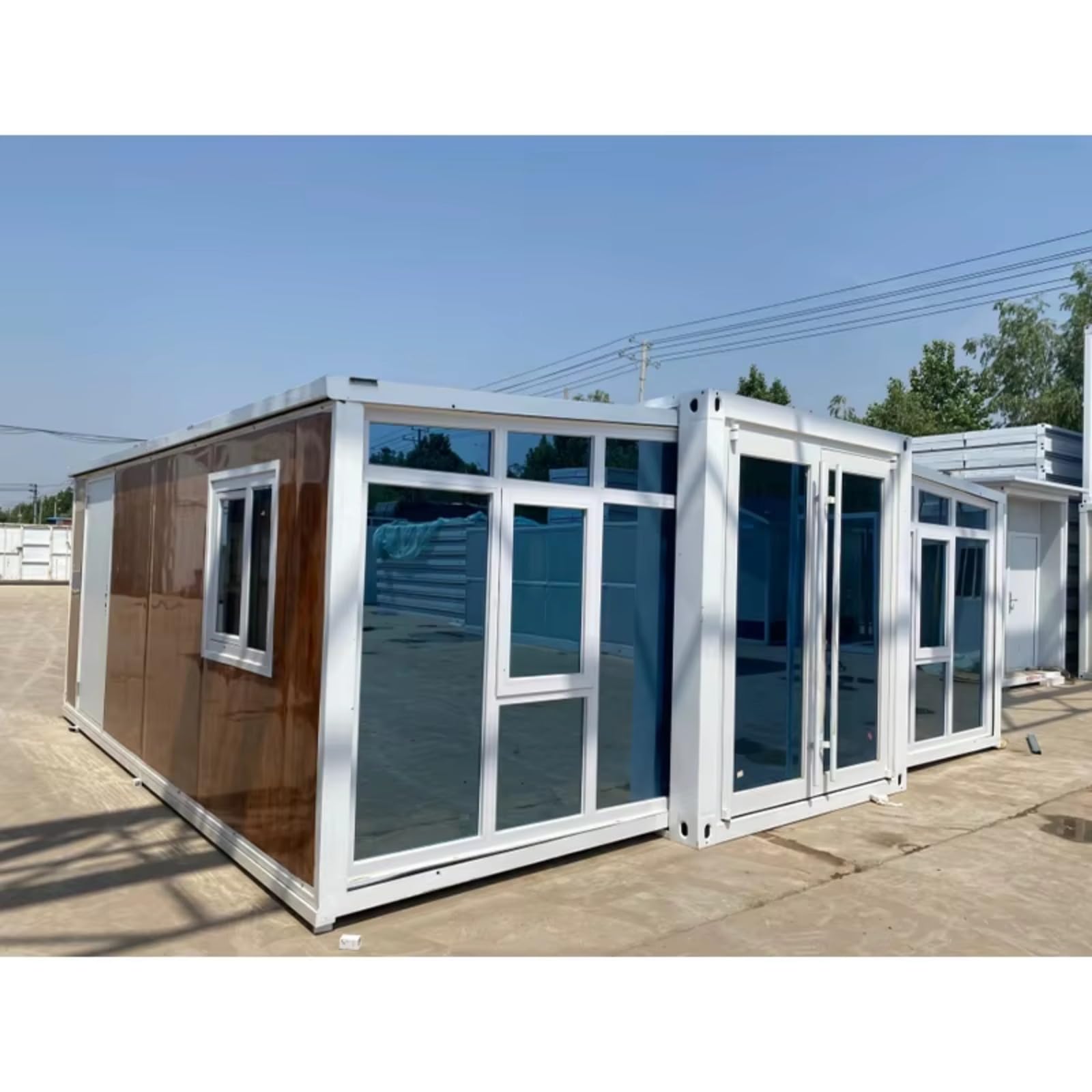 Mobile Tiny Home 10ft 15ft 20ft 30ft 40ft Flat Easy Install Modern Prefabricated Construction Flat Pack Container House