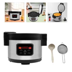 Pearl Maker Machine Commercial Pearl Cooker Commercial Pearl Maker,Bubble Tea Cooker with Timer for Bubble Tea Milk,12L/ 3.17 Gal