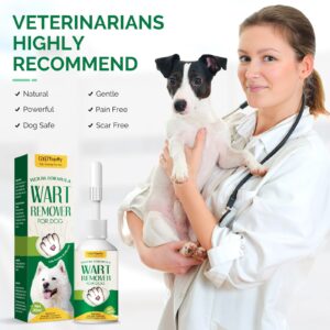 Art of Sport BrightBites Quick Dog Wart Remover, Dog Skin Tag Remover & Wart Removal Treatment, Painless No Irritation, and Effective Wart Remover for Dogs