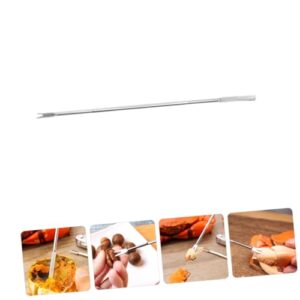 CIYODO 20pcs Seafood Needle Crab Forks Lobster Picks Seafood Forks Nut Forks Seafood Picker Multi-functional Lobster Forks Crab Picking Tools Metal Lobster Forks Silver Stainless Steel