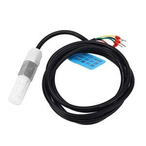 ndnczdhc soil temperature humidity sensor -20-100℃ soil temperature probe dc3.3v soil humidity sensor with 300cm cable