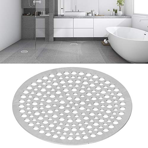 Stainless Steel Shower Drain Hair Catcher, Round Drainage Shower Strainer Mesh Piece Bathtub Catcher Bathroom Floor Drain for Kitchen Bathroom (82mm)