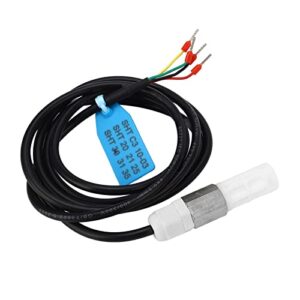 NDNCZDHC Soil Temperature Humidity Sensor -20-100℃ Soil Temperature Probe DC3.3V Soil Humidity Sensor with 300cm Cable