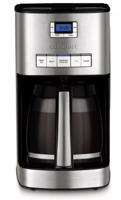 Cuisinart DCC-3800FR PerfecTemp 14-Cup Coffee Maker, Stainless Steel - Certified Refurbished