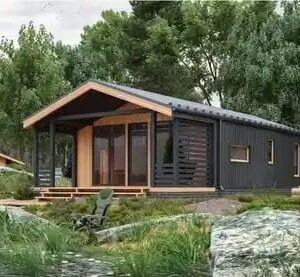 Luxury Mobile Home - 20 Ft,40FtPrefab Tiny House with Modern Design with Balcony Kitchen Bathroom bedrooms eco Friendly (20Ft)