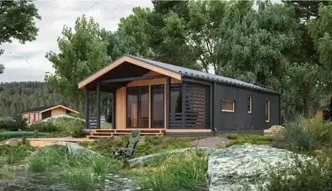 Luxury Mobile Home - 20 Ft,40FtPrefab Tiny House with Modern Design with Balcony Kitchen Bathroom bedrooms eco Friendly (20Ft)