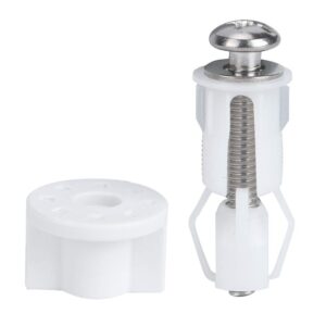 XIASABA Toilet Cover Fixing Tool 15.0×8.0×6.0 Toilet Cover Screws Set Toilet Accessories Hardware Replacement Parts Kit Toilet Cover Screw Aging Resistant