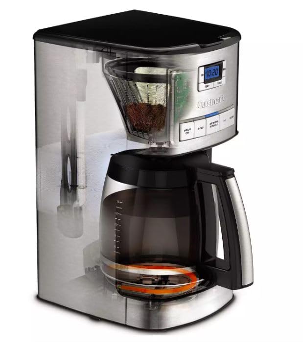 Cuisinart DCC-3800FR PerfecTemp 14-Cup Coffee Maker, Stainless Steel - Certified Refurbished