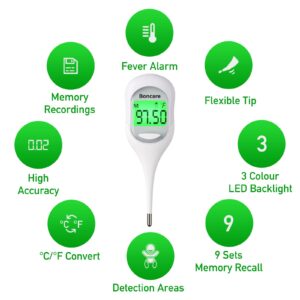 Bundle of Digital Thermometers for Fever