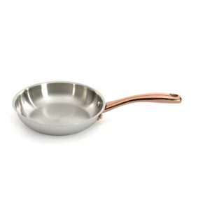 Berghoff Ouro Gold 18/10 Stainless Steel 2Pc Frying Pan Set Rose Gold Handle PFOA-free Induction Pots and Pans