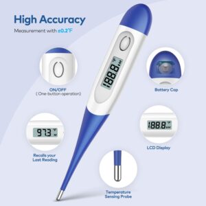 Bundle of Digital Thermometers for Fever